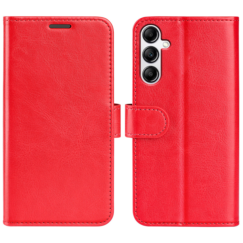 For Samsung Galaxy A34 5G Crazy Horse Texture Case Leather Wallet Stand Folio Flip Cover For Samsung Galaxy A34 5G Crazy Horse Texture Case Leather Wallet Stand Folio Flip Cover